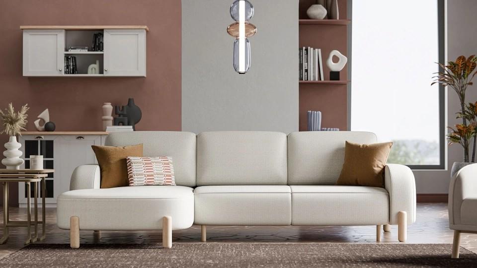 Canapea coltar Dogtas PARVI (285x185cm)