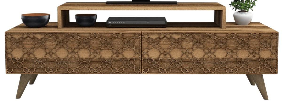 Tumba pentru televizor Trendy Oras Nuc (Maro)