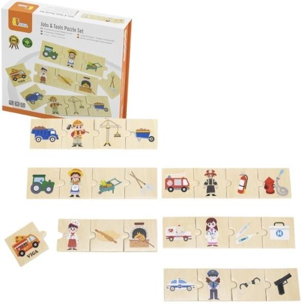 Joc de logica VIGA Profesii și unelte (44749)