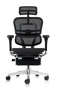 Офисное кресло Comfort Ergohuman Elite 2 Black +Legrest T-168-B1 EHE2-AB-HAM-5D-L