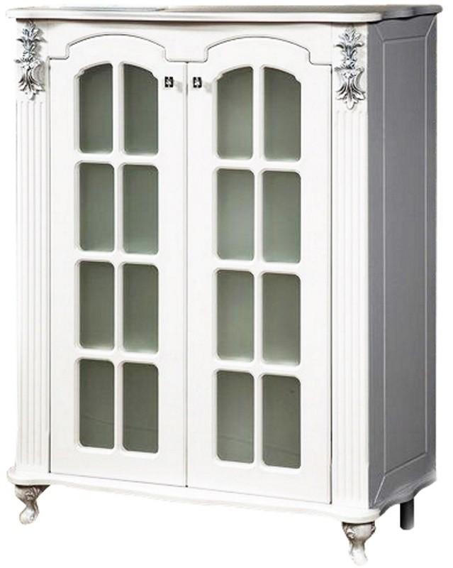 Dulap de baie KMK Versali 2D (0454.3) alb/argintiu