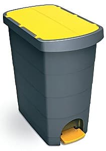 Мусорное ведро Hydro-S PELICAN 60l Black/Yellow