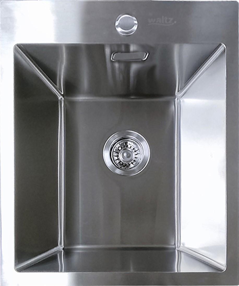 Chiuveta de bucatarie Waltz HDA 4050 Crom satin