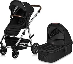 Carucior 2 in 1 Lionelo Amber Black Silver