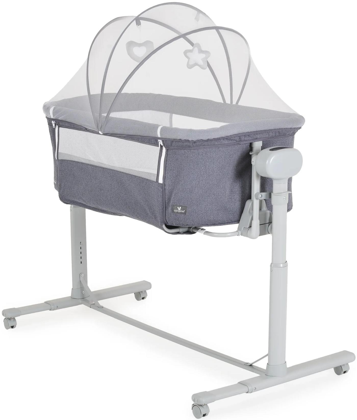 Детская кроватка Moni C`est la vie Dark Grey