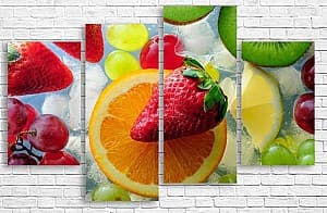 Tablou multicanvas Art.Desig Citrus fruсte