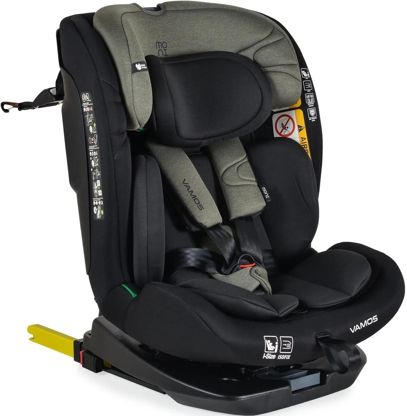 Scaun auto copii Moni Vamos Military Green