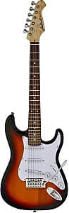 Chitara electrica Aria Pro II STG-Mini 3TS Sunburst