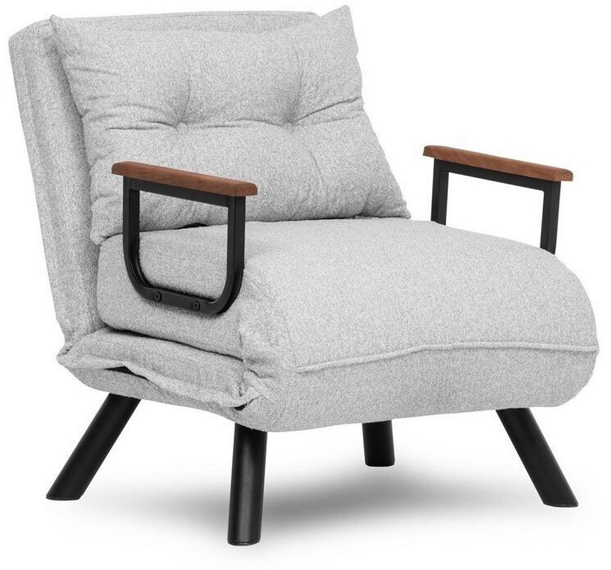 Кресло Trendy Sando Single Teddy Fabric Серый