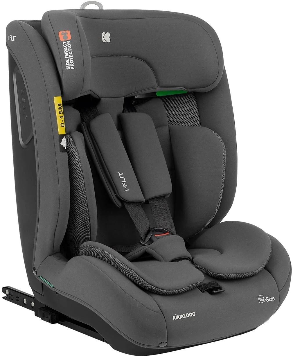 Scaun auto copii Kikka Boo i-Flit Dark Grey