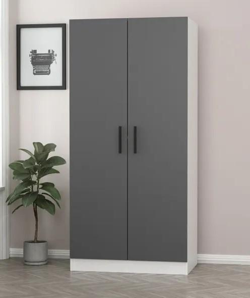 Dulap Trendy Kale Antracit White 190