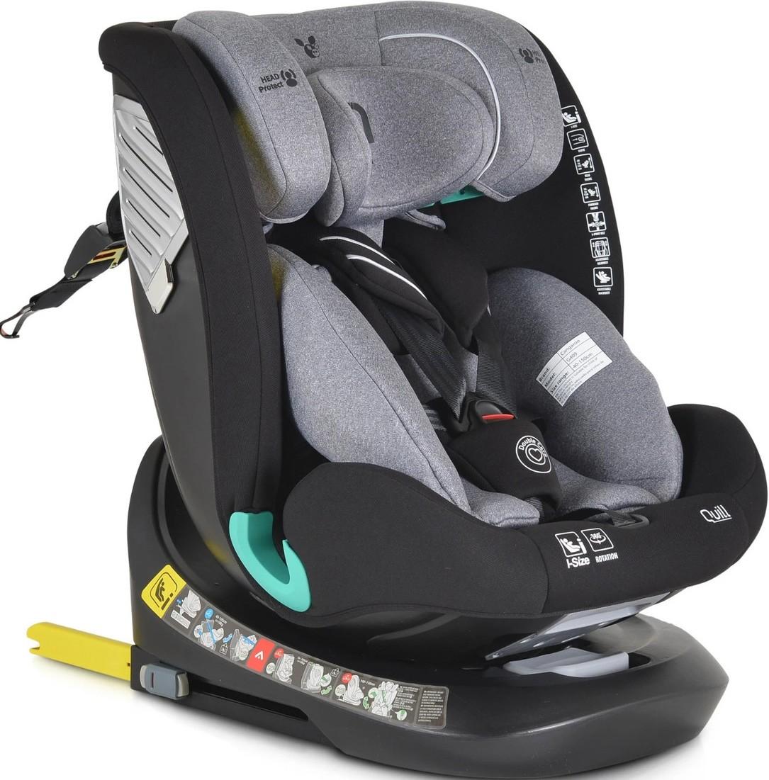 Scaun auto copii Cangaroo Quill I-Size Grey