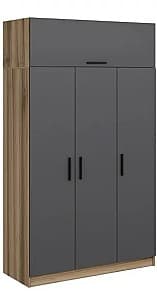 Dulap Trendy Minar 235 Antracit Stejar