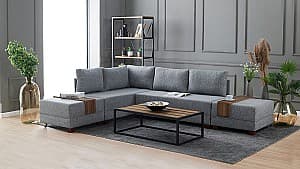 Угловой диван Trendy Fly Corner Левый Серый