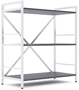 Стеллаж Nex Loft Белый/Антрацит (Серый)