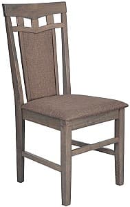 Деревянный стул Evelin Deepa R Antique Grey / Ekea-12 Dark Brown