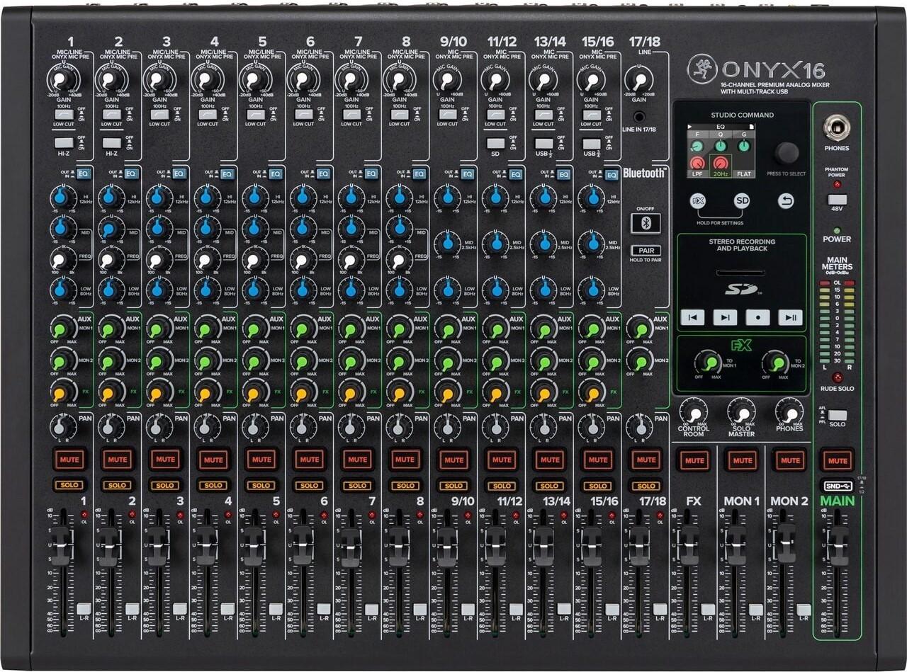 Mixer analogic Mackie Onyx16