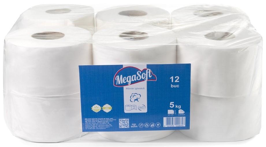 Туалетная бумага Megasoft 2 plies 125m 12 rolls
