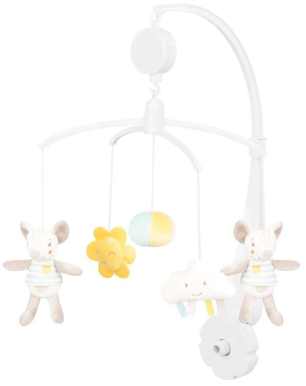 Carusel pentru patuc Kikka Boo Joyful Mice