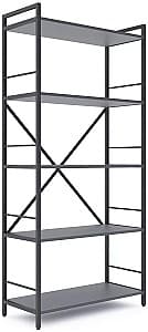 Стеллаж Nex Loft Антрацит (Серый) 5 полок