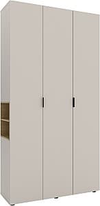 Dulap Nex Home A015L Cashmere (Bej)/Stejar Artisan (Maro)