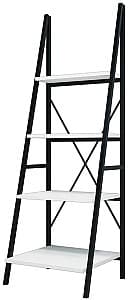 Etajera Trendy Passi Alb/Negru