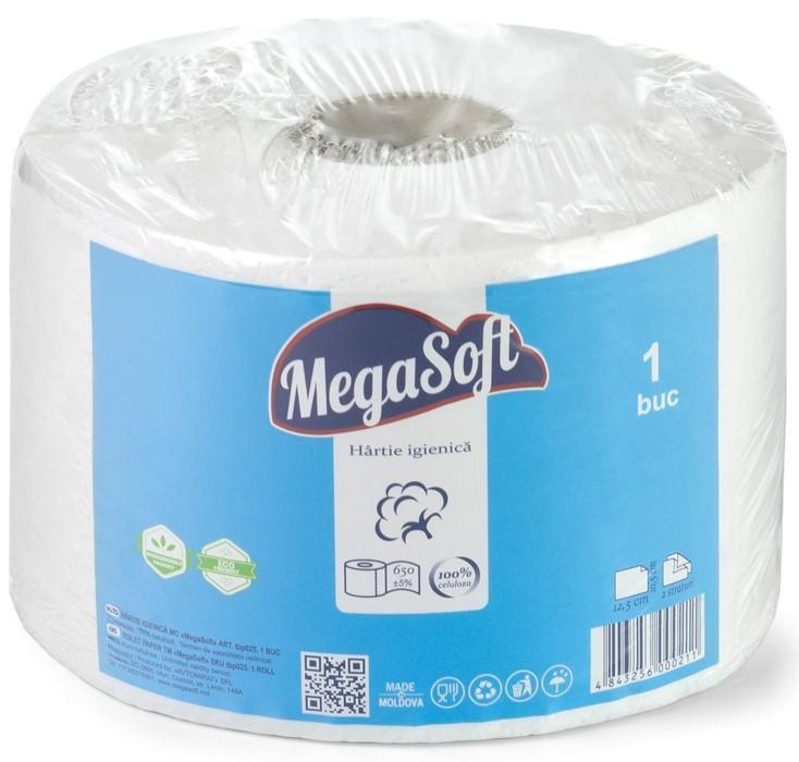 Туалетная бумага Megasoft 2 plies 81m 1 roll