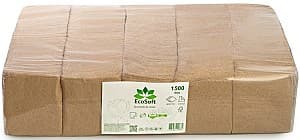Servetele uscate Ecosoft 24x24cm 1500pcs Maro