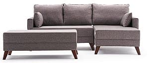 Canapea coltar Trendy Bella Mini Dreapta Maro