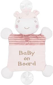 Мягкая игрушка Kikka Boo Baby on Board Hippo Dreams