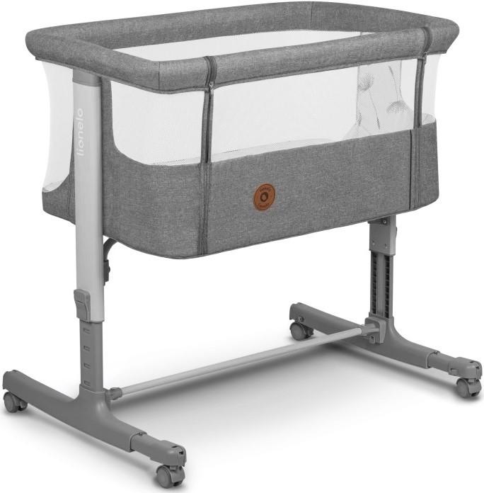 Детская кроватка Lionelo Aurora Grey Concrete