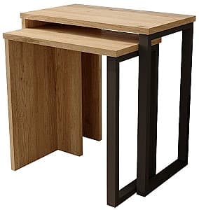 Masuta de cafea, reviste Trendy ON7-SU Nuc (Maro)/Stejar (Bej)