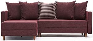 Угловой диван Trendy Aydam Левый Бордовый Красный