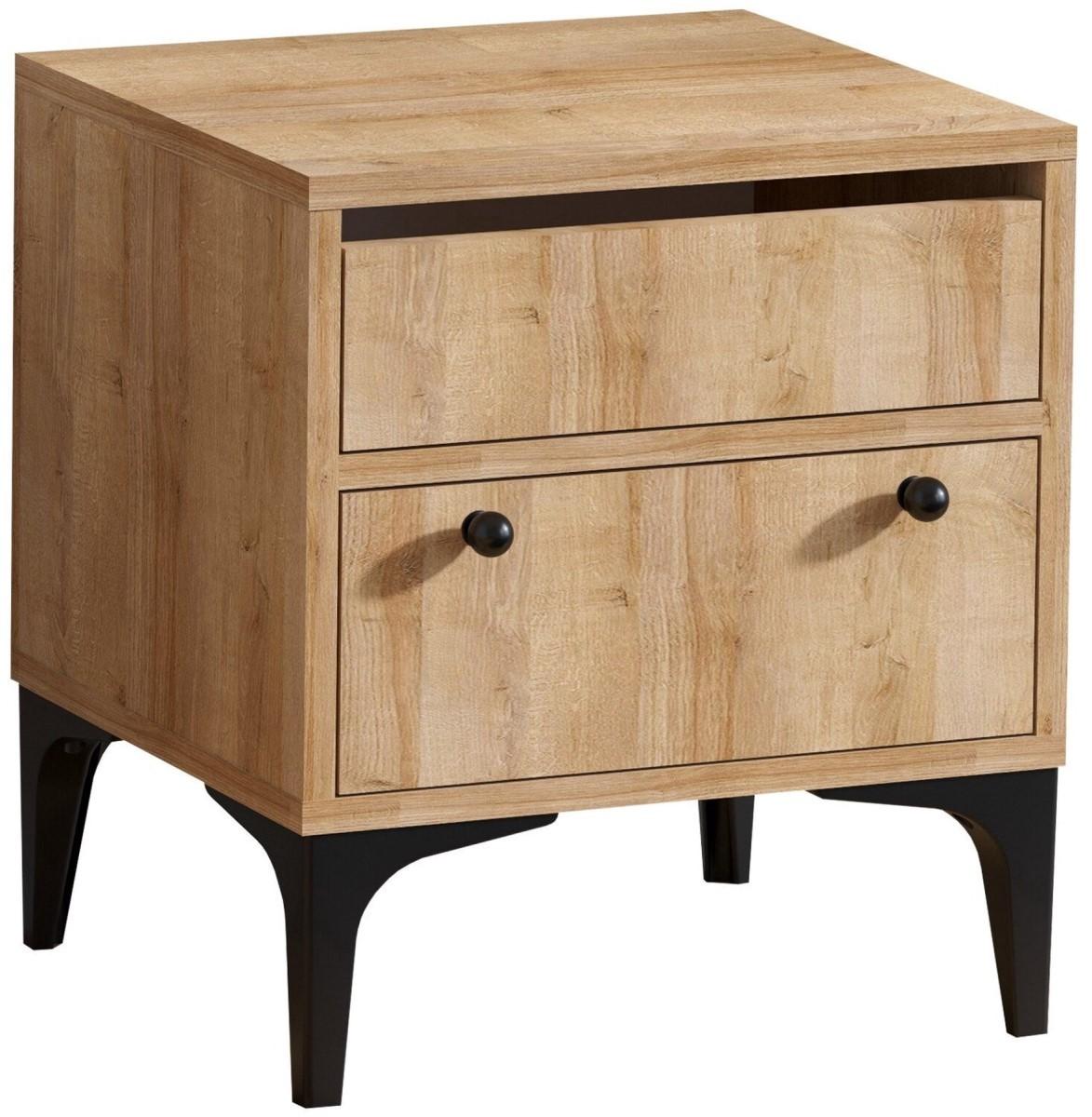 Прикроватная тумбочка Trendy Orabella Дуб (Бежевый)