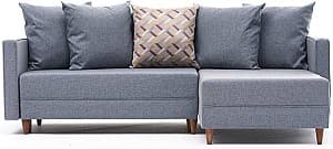 Угловой диван Trendy Aydam Правый Синий