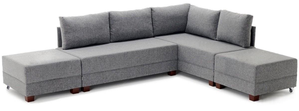 Canapea coltar Trendy Fly Corner Dreapta Gri