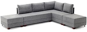 Угловой диван Trendy Fly Corner Правый Серый