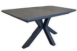 Стеклянный стол DP Ria Dark Grey