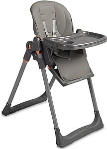 Стул для кормления с регулировкой по высоте Caretero Vars Grey