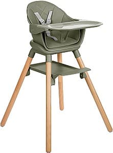 Scaun de masa multifunctional Kikka Boo Woody Army Green