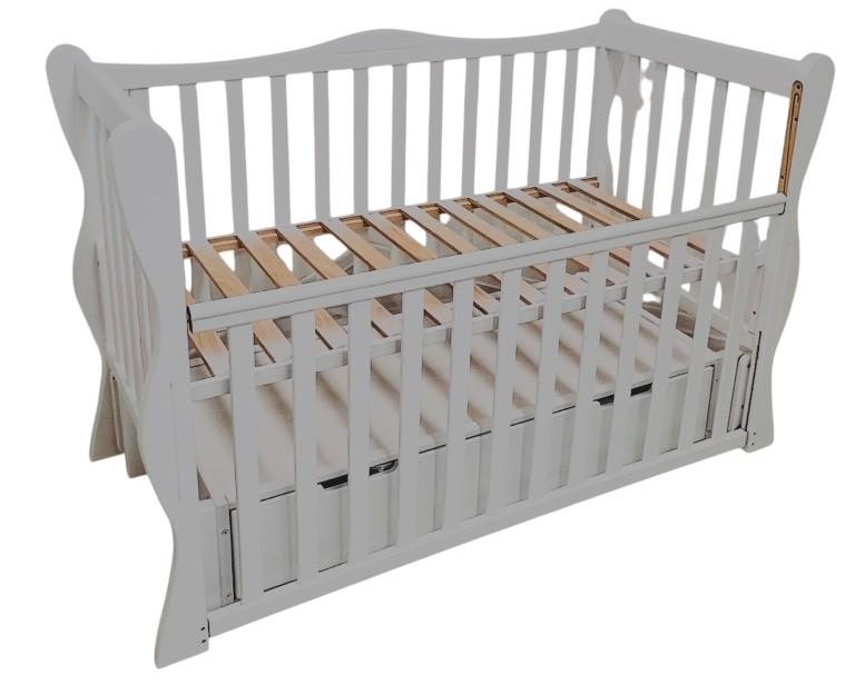 Детская кроватка Joly PREMIUM LONGITUDINAL (1B361-4) Grey