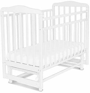 Детская кроватка SKV-Company Mitenica Plus Transversal Plus Transversal (164001)  White