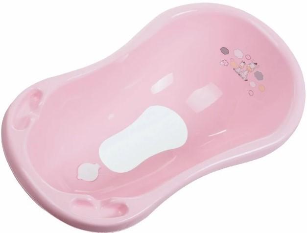 Cada pentru bebelusi Maltex Anti-Slip Zebra Pink 84 cm