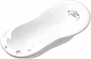 Cada pentru bebelusi Maltex Anti-Slip Zebra White