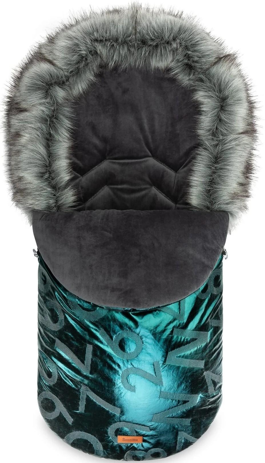 Зимний чехол для колясок Caretero Aspen Dark Green