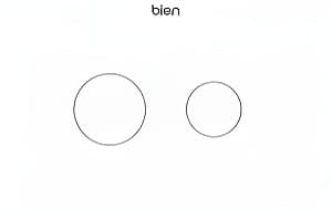 Buton de scurgere Bien Banyo Ultraslim C-5038 White