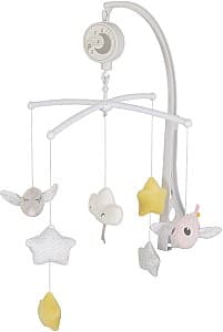 Карусель для кроватки Moni Dreamy White