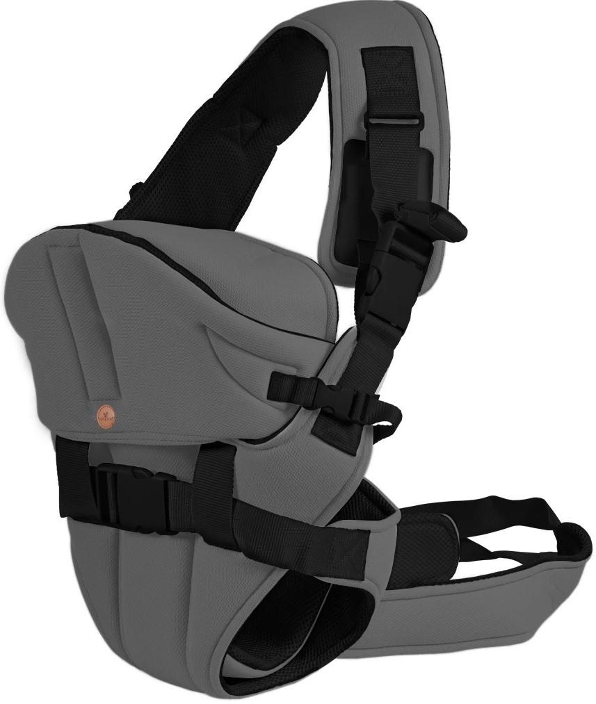 Marsupiu pentru bebelusi Moni Carry Go Dark Grey