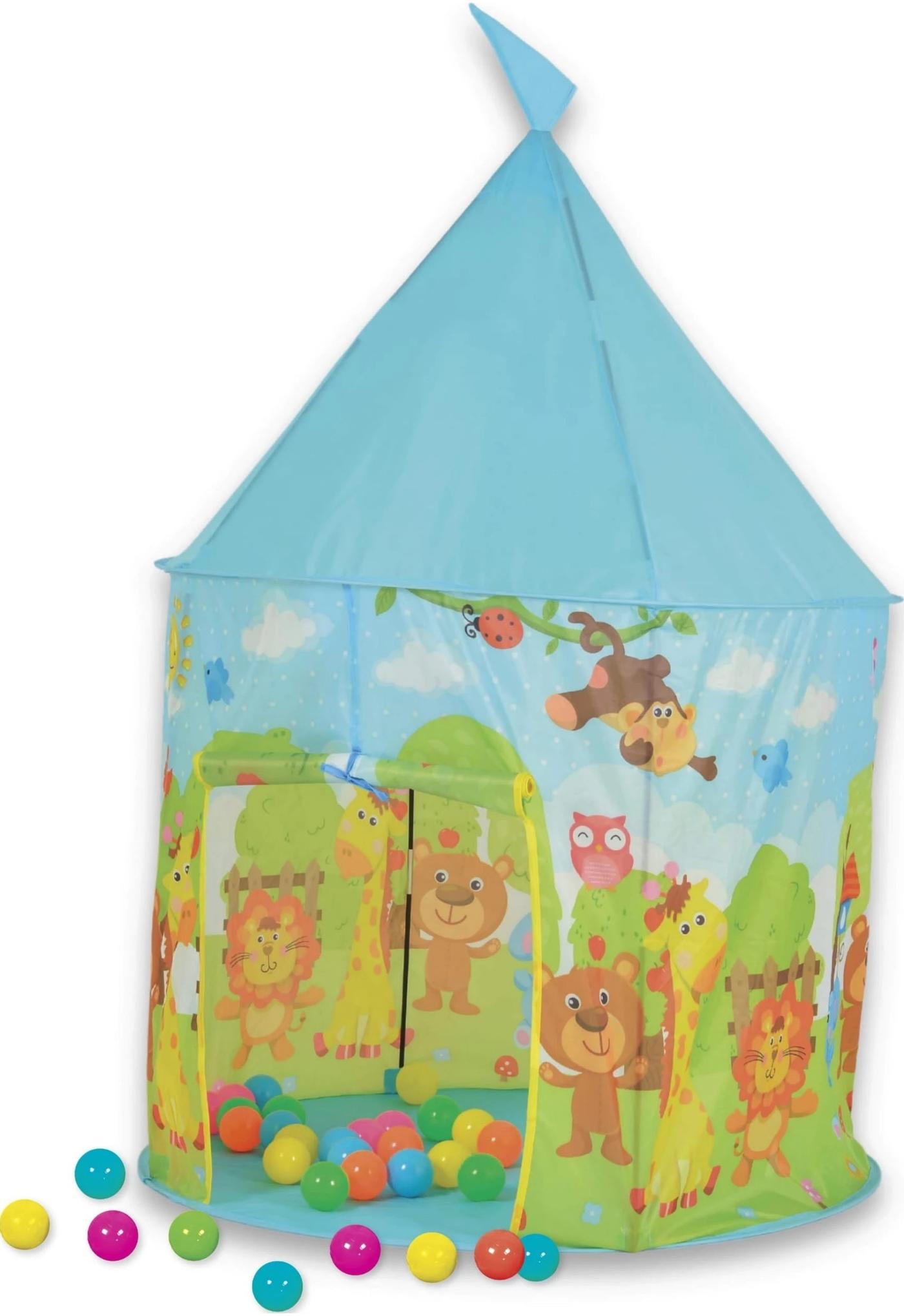 Палатка для детей Moni Yurt с 25 шариками Blue