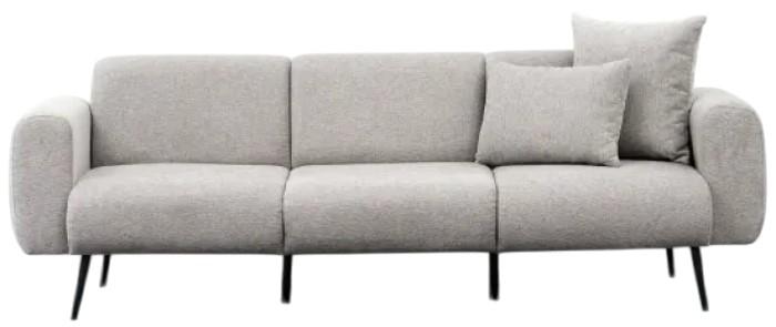 Canapea Trendy Parte laterala Gri deschis